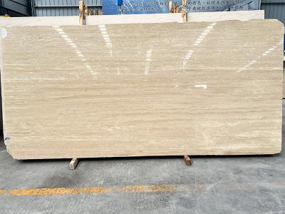 Classic Beige Travertine Bathroom Design