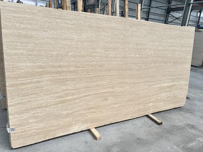 Classic Beige Travertine Bathroom Design